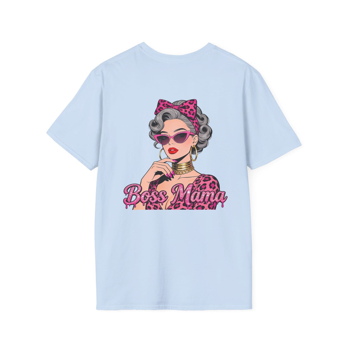 Boss Mama graphic T-Shirt | Retro Pinup Mom design