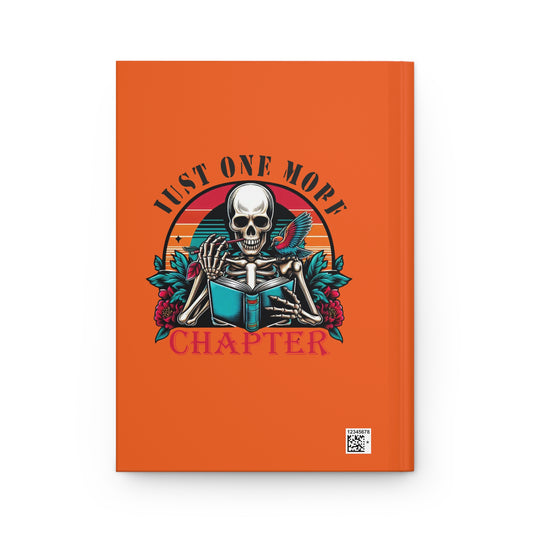 Skeleton Theme Journal: Just One More Chapter, Perfect for Writers, Readers, Book Lovers, Literary Gifts, writing gift