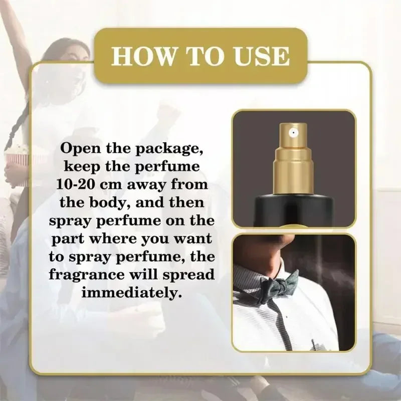 Perfume Spray Pheromone Flirting Seduction Charming Air Refreshing Skin Mist Lasting Fragrance Party Dating Perfume 50ML/95ML