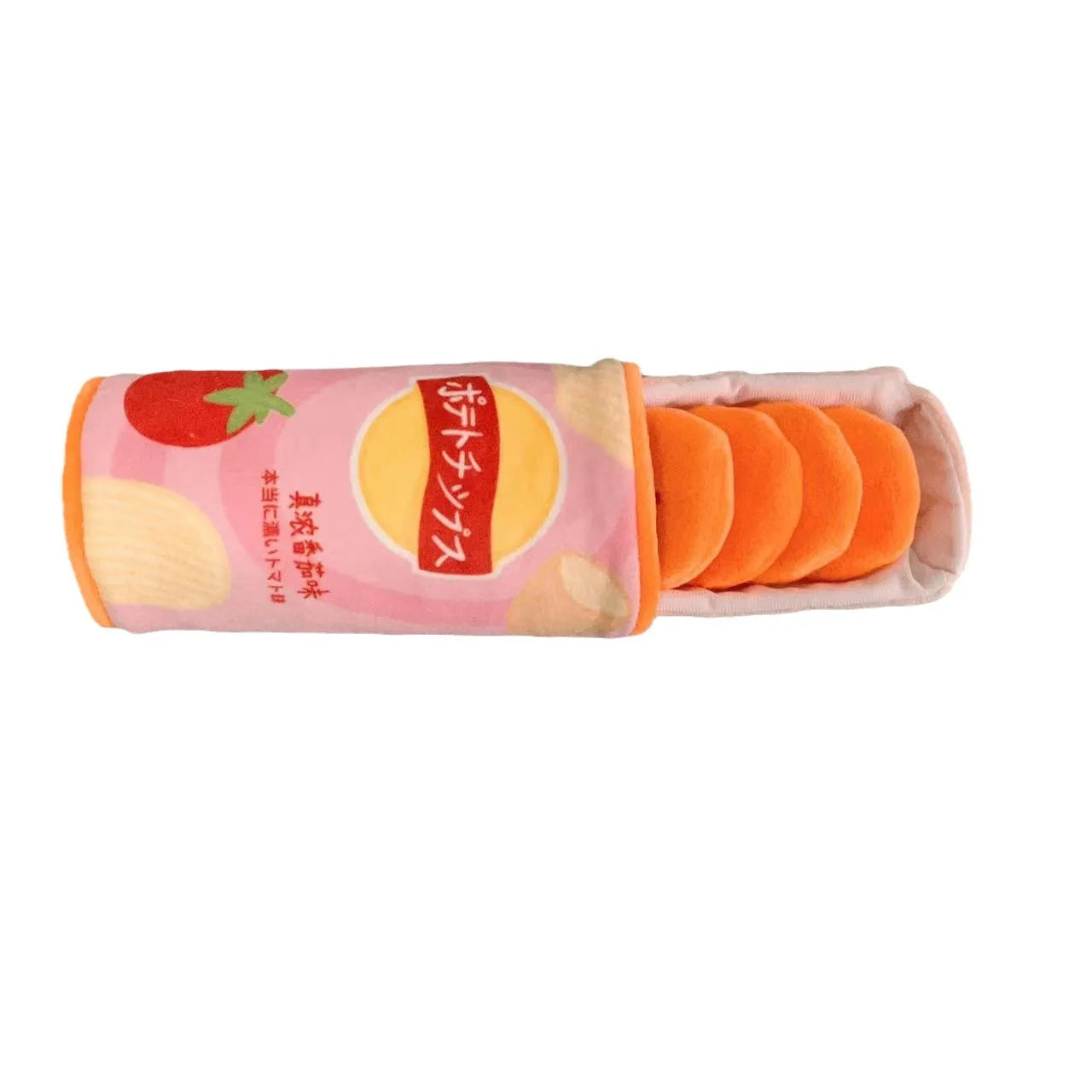 Pet Potato Chip Food Toys Cat and Dog Toys Pet Sniffing Snacks Plush Potato Chips Bite Resistant and Grinding Pet Products Puppy