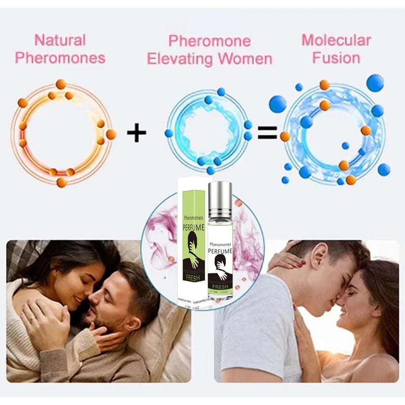 Long Lasting Pheromone Perfume for Man Attract Women Pheromone Infused Essential Oil Pheromone Oils Unleash Enchanting Charm