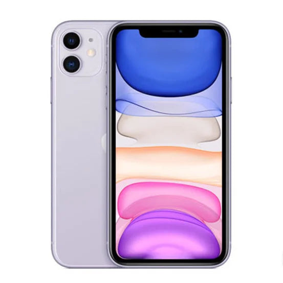 Original unlocked iPhone 11 64GB/128GB/256GB 3110mAh A13 6.1 inch LCD screen IOS LTE 4G iphone11 cellphone