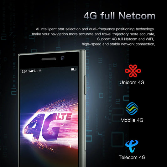 SERVO S24 Mini Pocket Smartphone 2GB 16GB 4G Netcom Android Native System MT6737 WIFI Hotspot Small Palm Smart Phones New Update