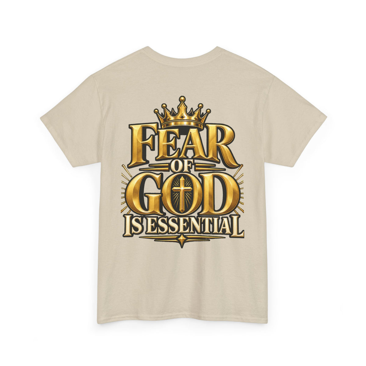 Fear of God crown logo Tee | Religious Christian faith shirt