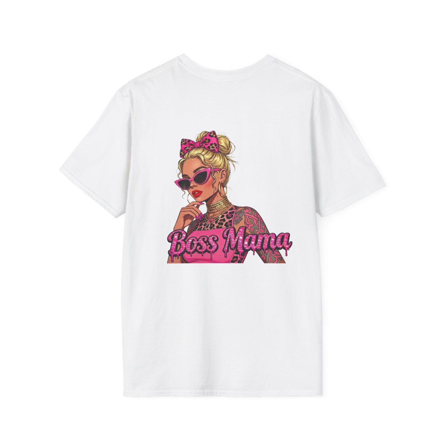 Boss Mama graphic T-Shirt | Retro Pinup Mom design