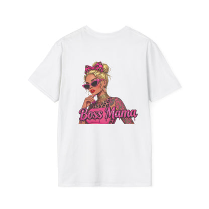 Boss Mama graphic T-Shirt | Retro Pinup Mom design