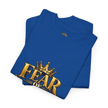 Fear of God crown logo Tee | Religious Christian faith shirt