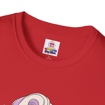 Unapologetic Dog Mom T-Shirt —  Pop Art Graphic Tee for Proud Dog Lovers