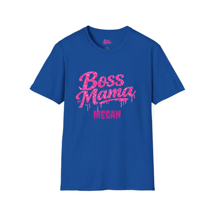 Boss Mama graphic T-Shirt | Retro Pinup Mom design