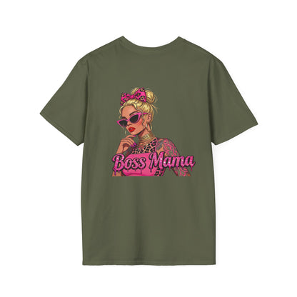 Boss Mama graphic T-Shirt | Retro Pinup Mom design