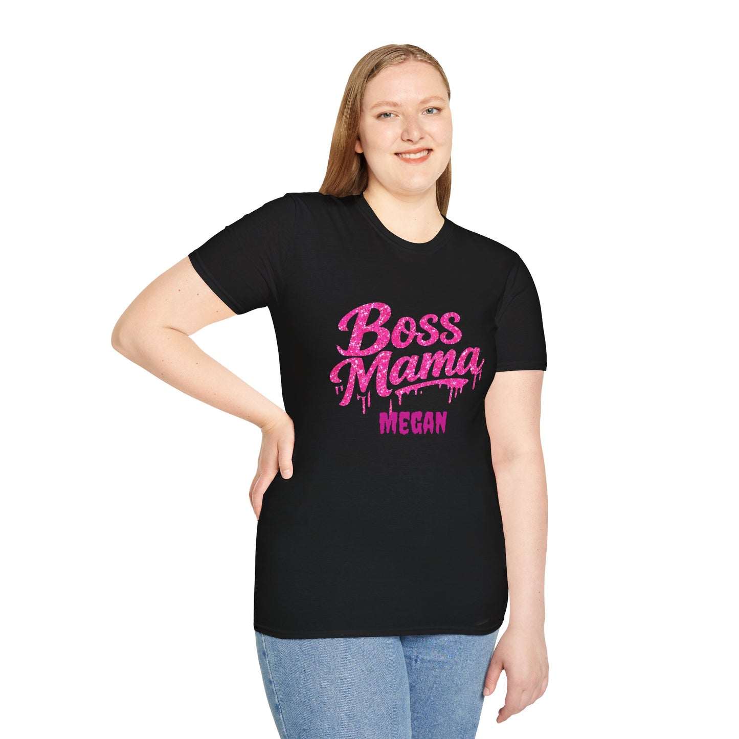 Boss Mama graphic T-Shirt | Retro Pinup Mom design