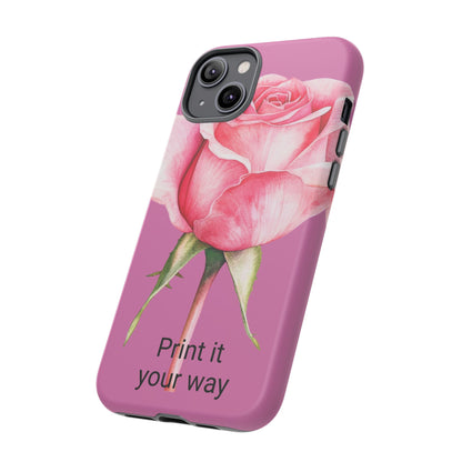 Custom cell phone case, Personalized Gift for Her, Inspirational, Elegant