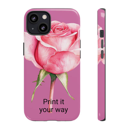 Custom cell phone case, Personalized Gift for Her, Inspirational, Elegant