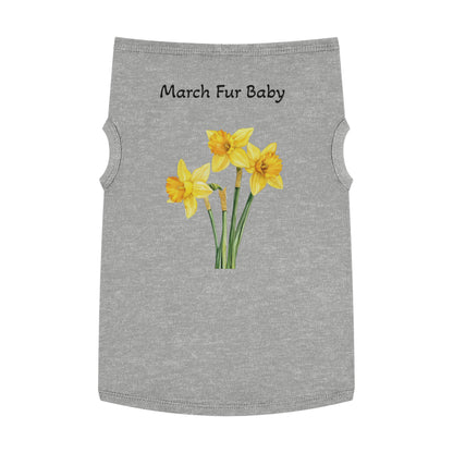 Pet Tank Top, Dog Lover Matching Shirt, Bark February Birth Baby, Graphic Tee, Animal Print Sleeveless, Pet Owner Gift