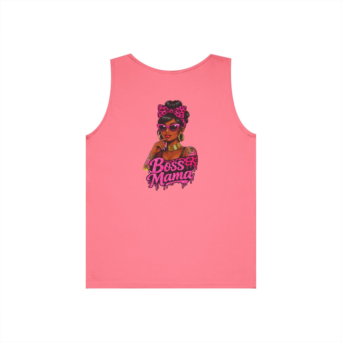 Boss Mama tank top | Personalized name option