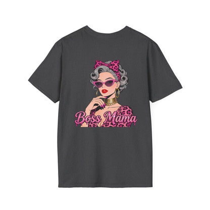 Boss Mama graphic T-Shirt | Retro Pinup Mom design
