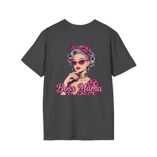 Boss Mama graphic T-Shirt | Retro Pinup Mom design