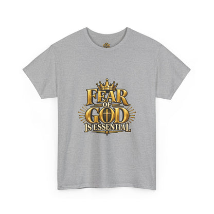 Fear of God crown logo Tee | Religious Christian faith shirt