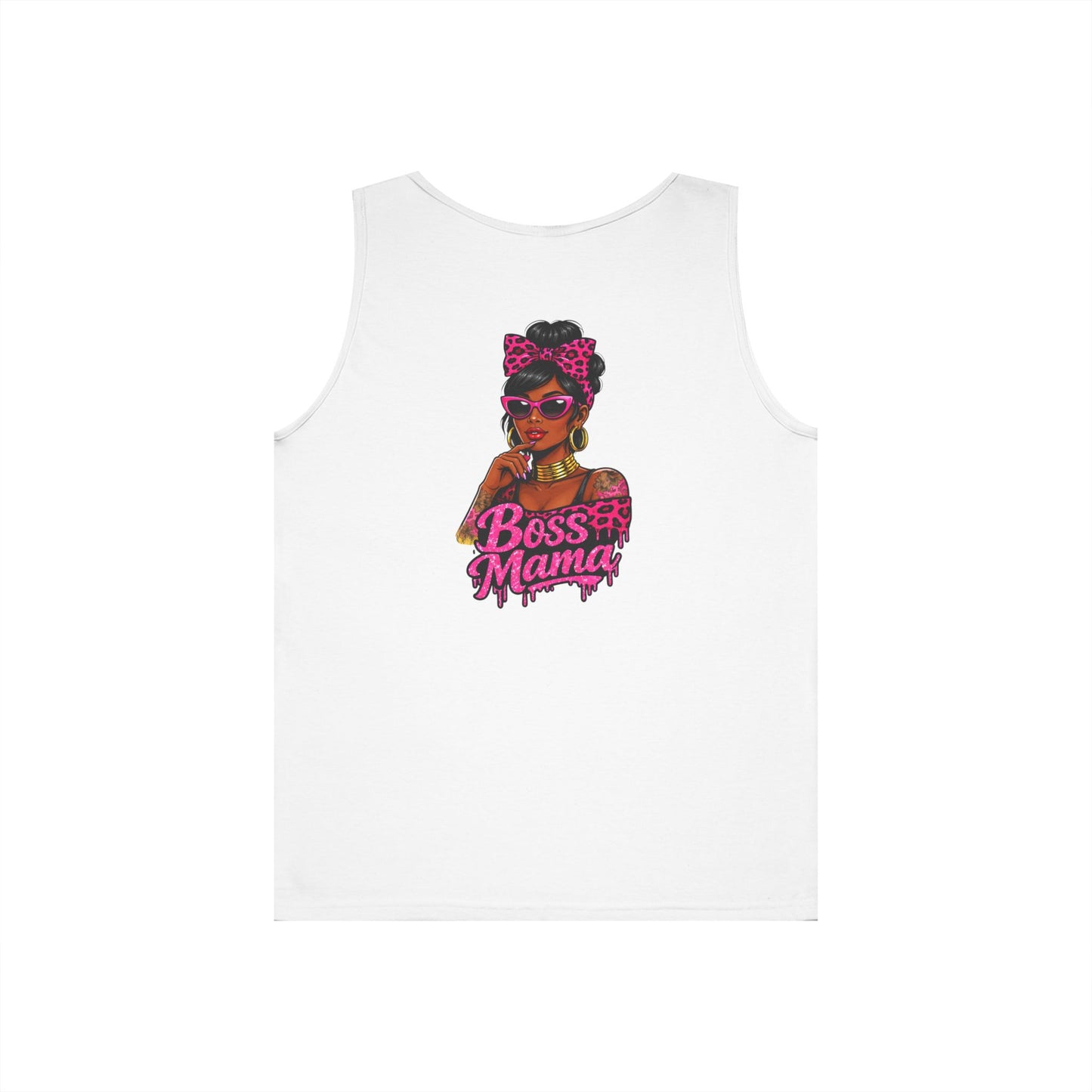 Boss Mama tank top | Personalized name option