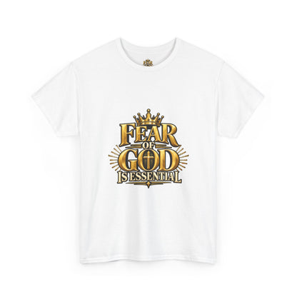 Fear of God crown logo Tee | Religious Christian faith shirt