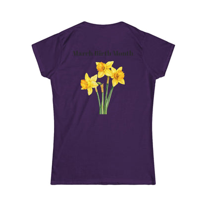 Women's Graphic Birth Month Tee