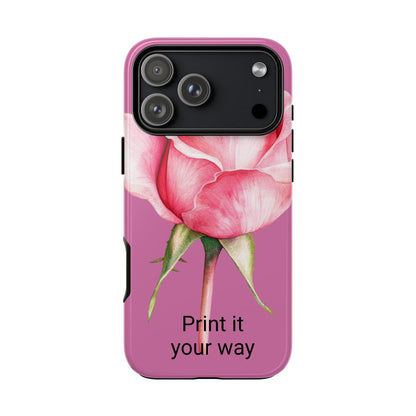 Custom cell phone case, Personalized Gift for Her, Inspirational, Elegant