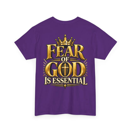 Fear of God crown logo Tee | Religious Christian faith shirt