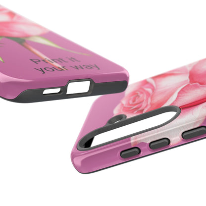 Custom cell phone case, Personalized Gift for Her, Inspirational, Elegant