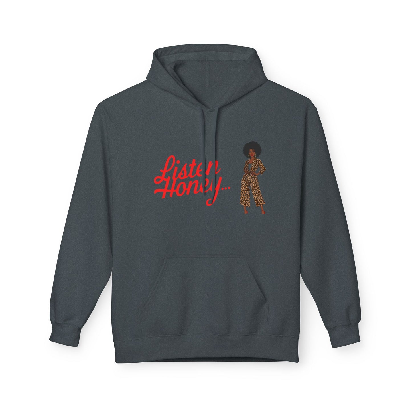 Empowering Quote Fleece Hoodie: Vintage Style, Unisex Graphic Sweatshirt, Casual Gift for Her, Inspirational Fashion, Everyday Comfort