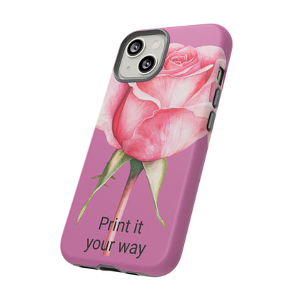 Custom cell phone case, Personalized Gift for Her, Inspirational, Elegant