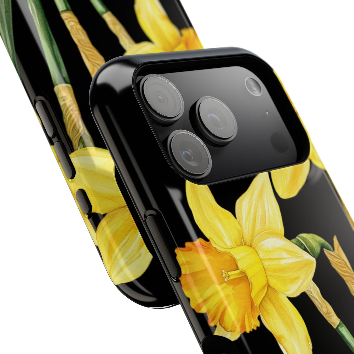 Cell Phone Cases, Daffodil March Birth Flower Impact Resistant Protective Cover, Phone Accessories, Floral Tech Gear, Birthday Gift