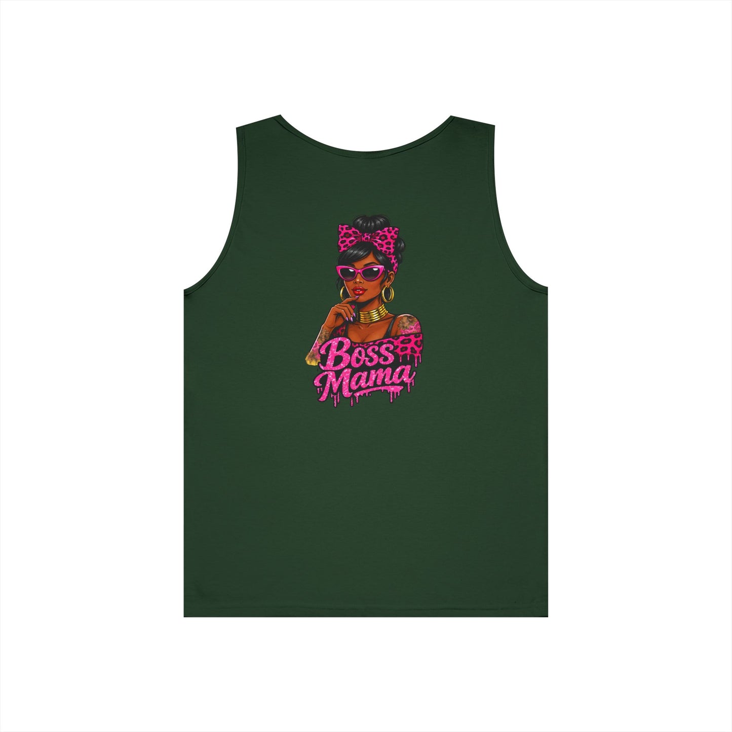 Boss Mama tank top | Personalized name option
