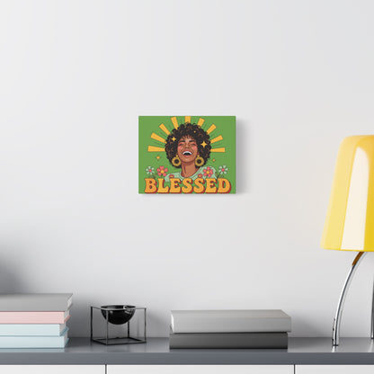 Canvas Art, Empowering Positive Affirmation Wall Decor, Motivational Quote Print, Inspirational Artwork, Modern Home Office Decor, Matte