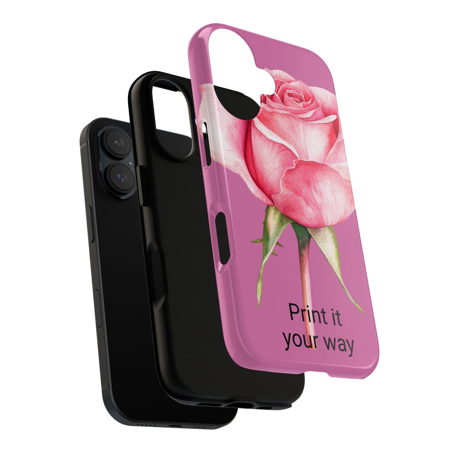Custom cell phone case, Personalized Gift for Her, Inspirational, Elegant