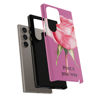 Custom cell phone case, Personalized Gift for Her, Inspirational, Elegant