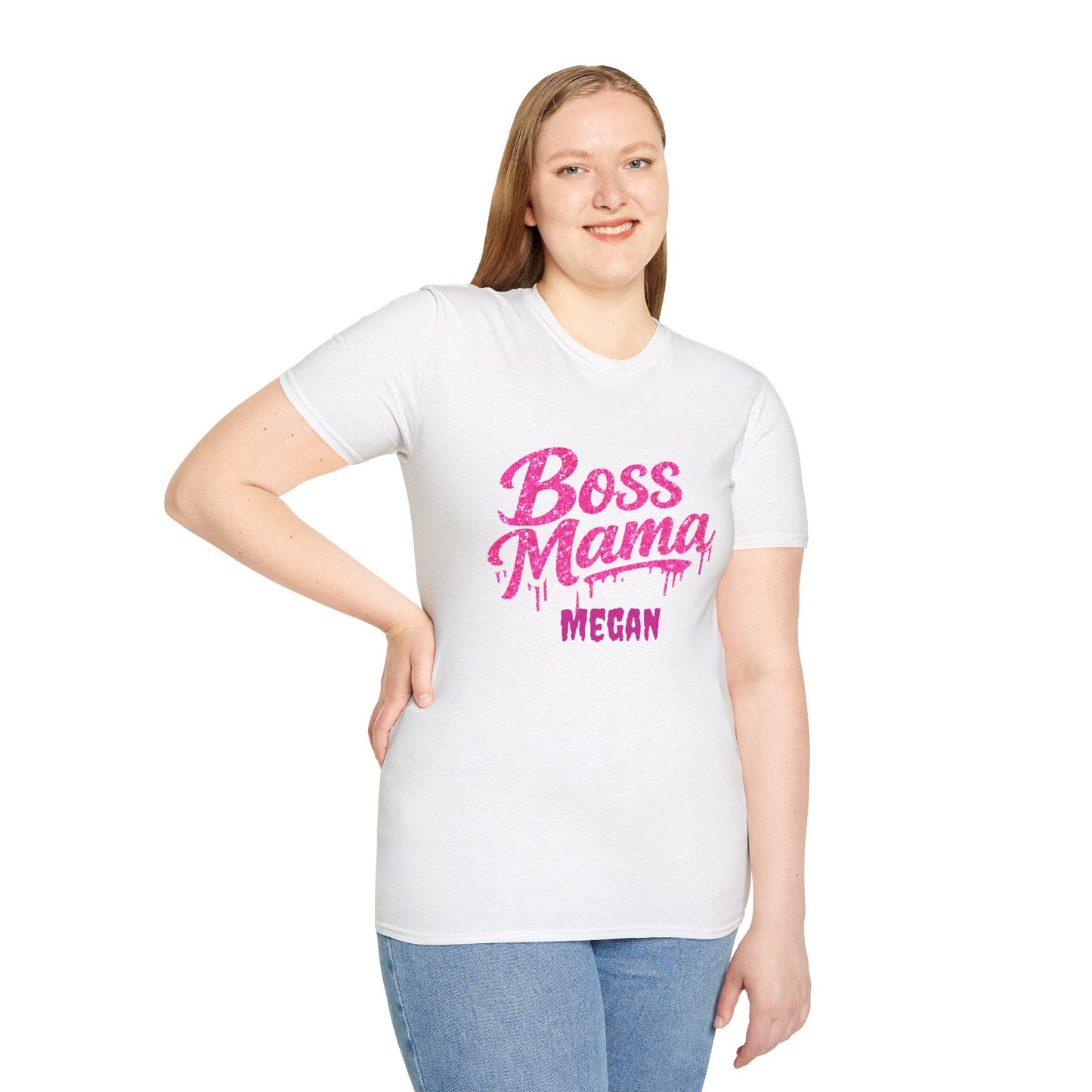 Boss Mama graphic T-Shirt | Retro Pinup Mom design
