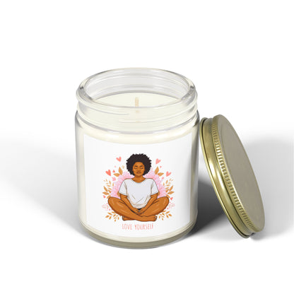 Meditation Scented Candle, Relaxation Gift, Eco-Friendly Home Decor, Spiritual Aromatherapy, Mindfulness Candle