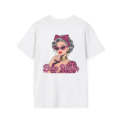 Boss Mama graphic T-Shirt | Retro Pinup Mom design