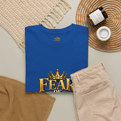 Fear of God crown logo Tee | Religious Christian faith shirt