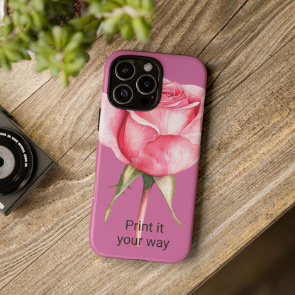 Custom cell phone case, Personalized Gift for Her, Inspirational, Elegant
