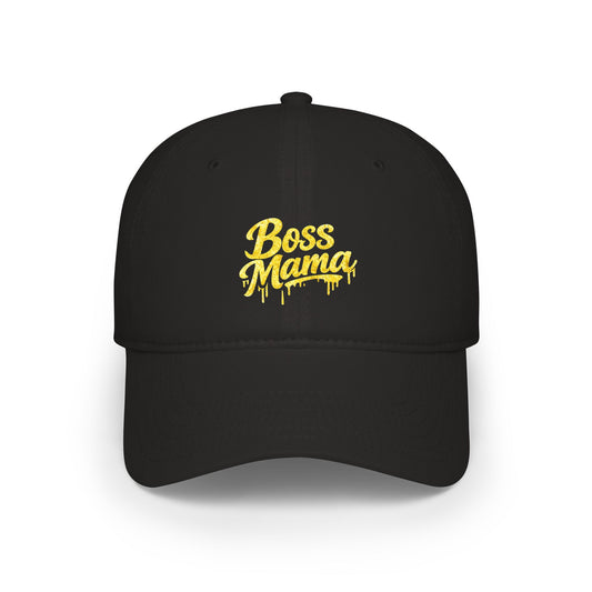 Boss Mama Low Profile Baseball Cap | Retro pop art, pair with T-shirt