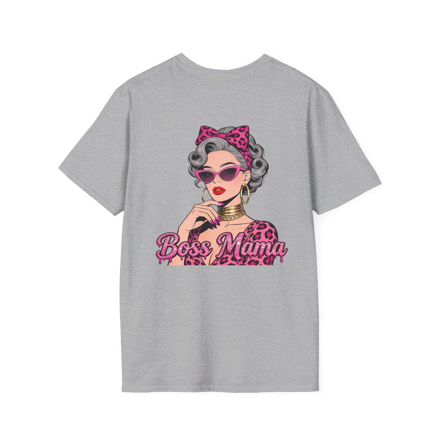 Boss Mama graphic T-Shirt | Retro Pinup Mom design
