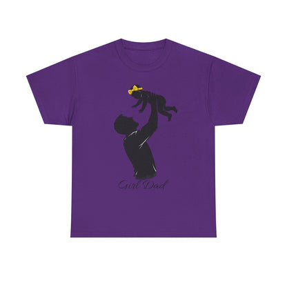 Dad Silhouette T‑Shirt – 'Girl Dad' Father & Daughter Tee