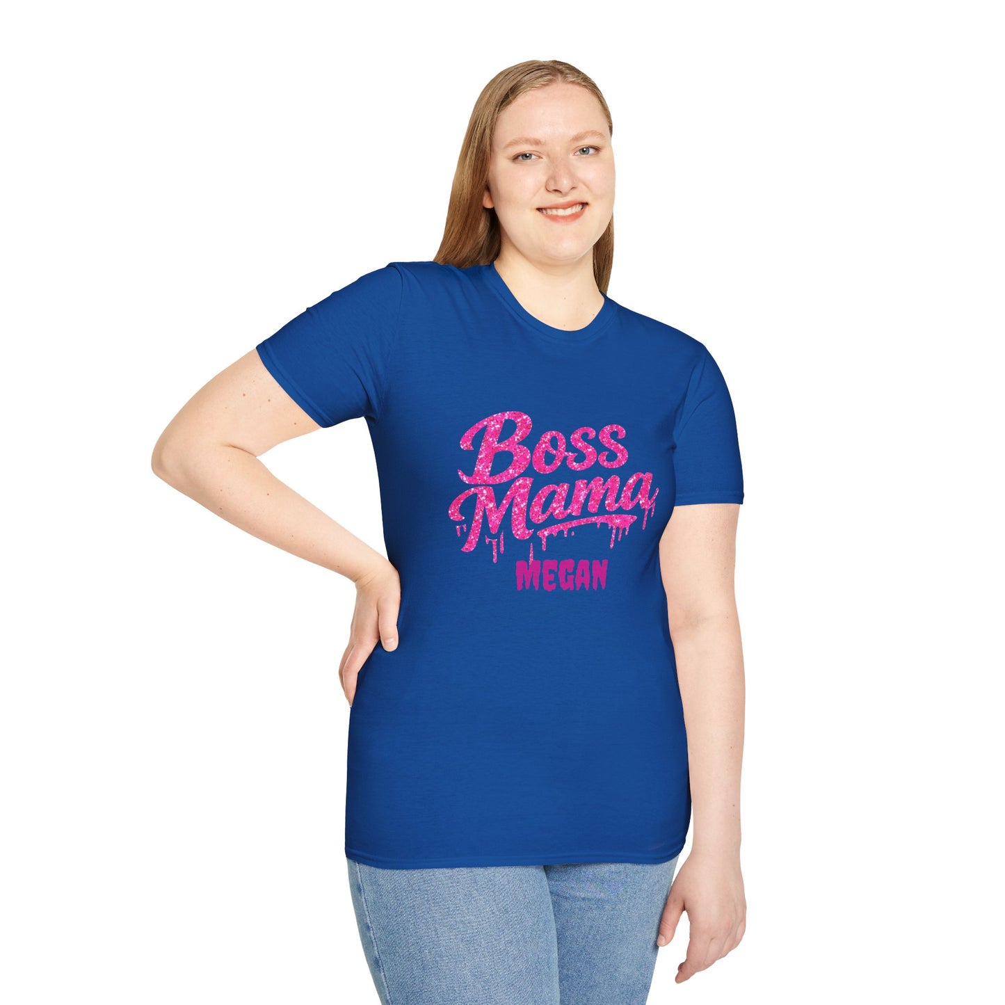 Boss Mama graphic T-Shirt | Retro Pinup Mom design