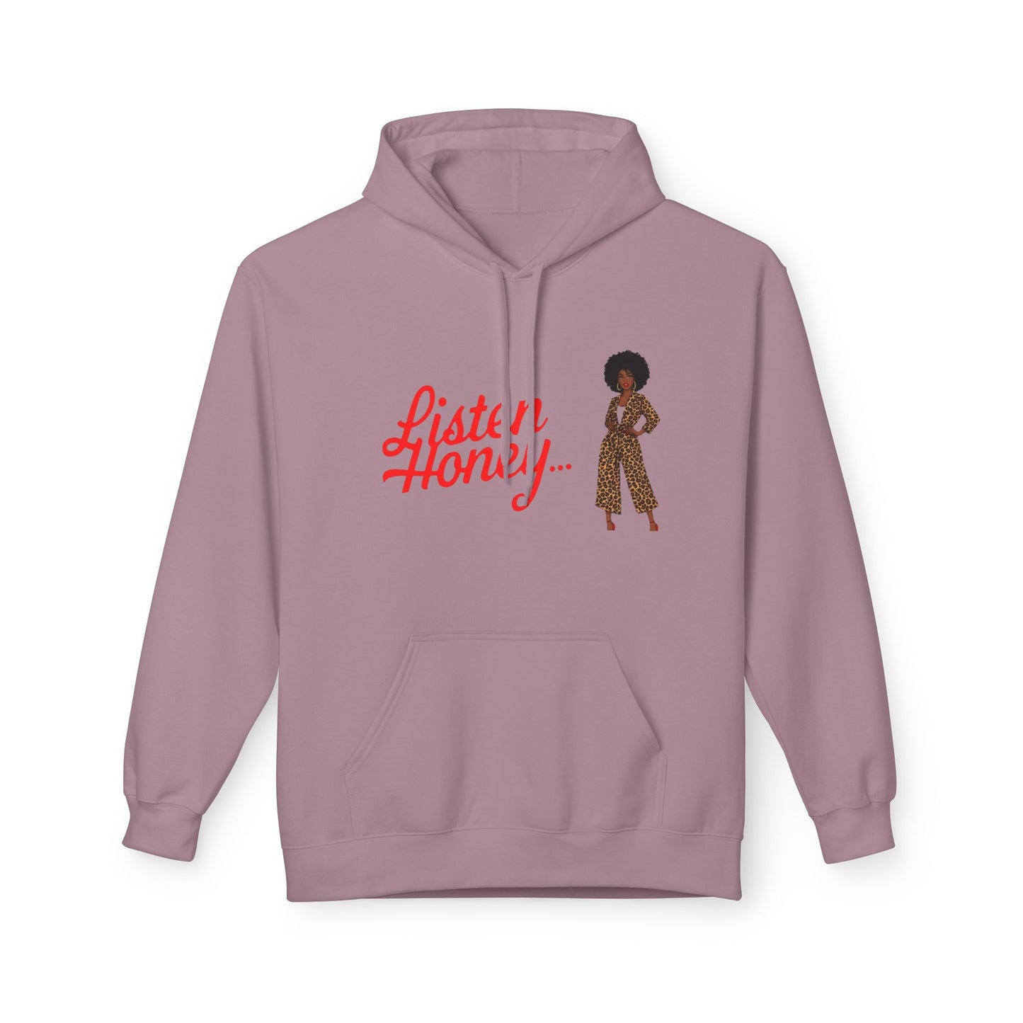 Empowering Quote Fleece Hoodie: Vintage Style, Unisex Graphic Sweatshirt, Casual Gift for Her, Inspirational Fashion, Everyday Comfort