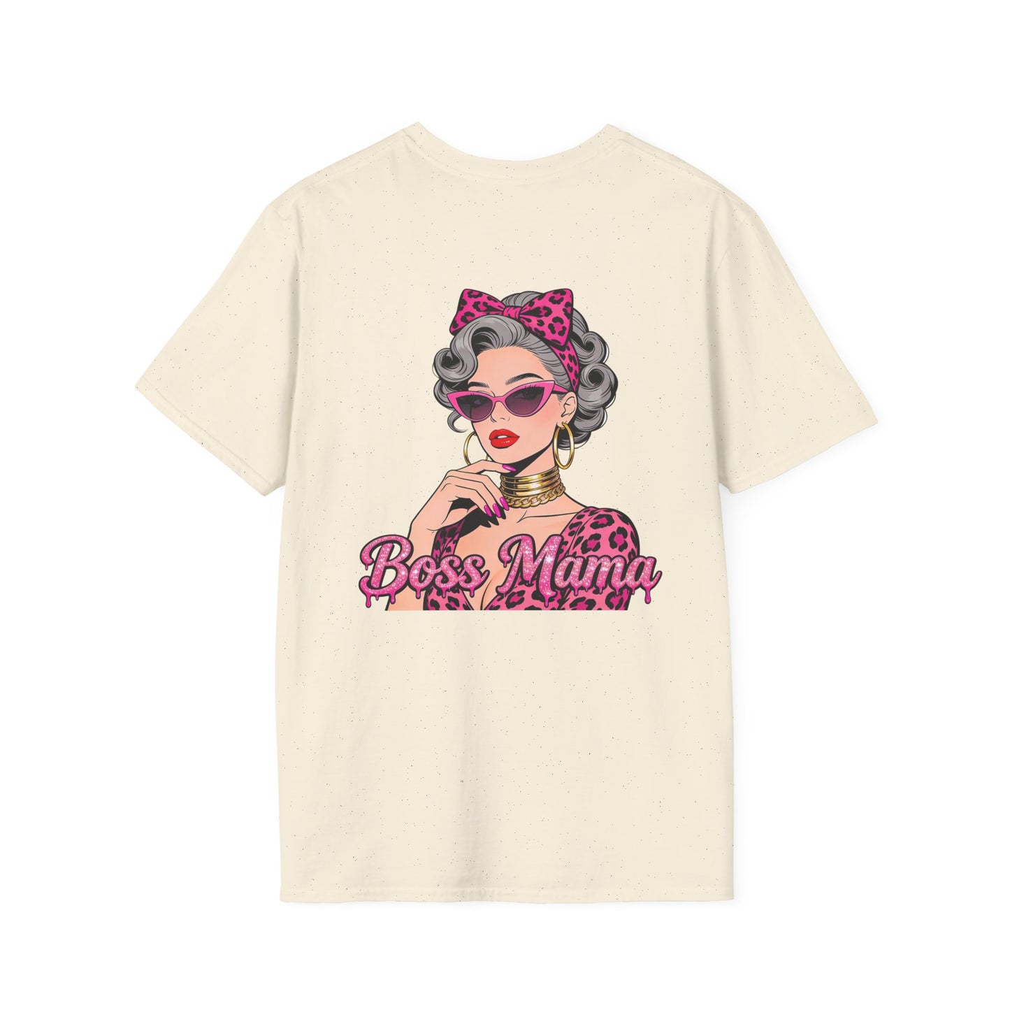 Boss Mama graphic T-Shirt | Retro Pinup Mom design