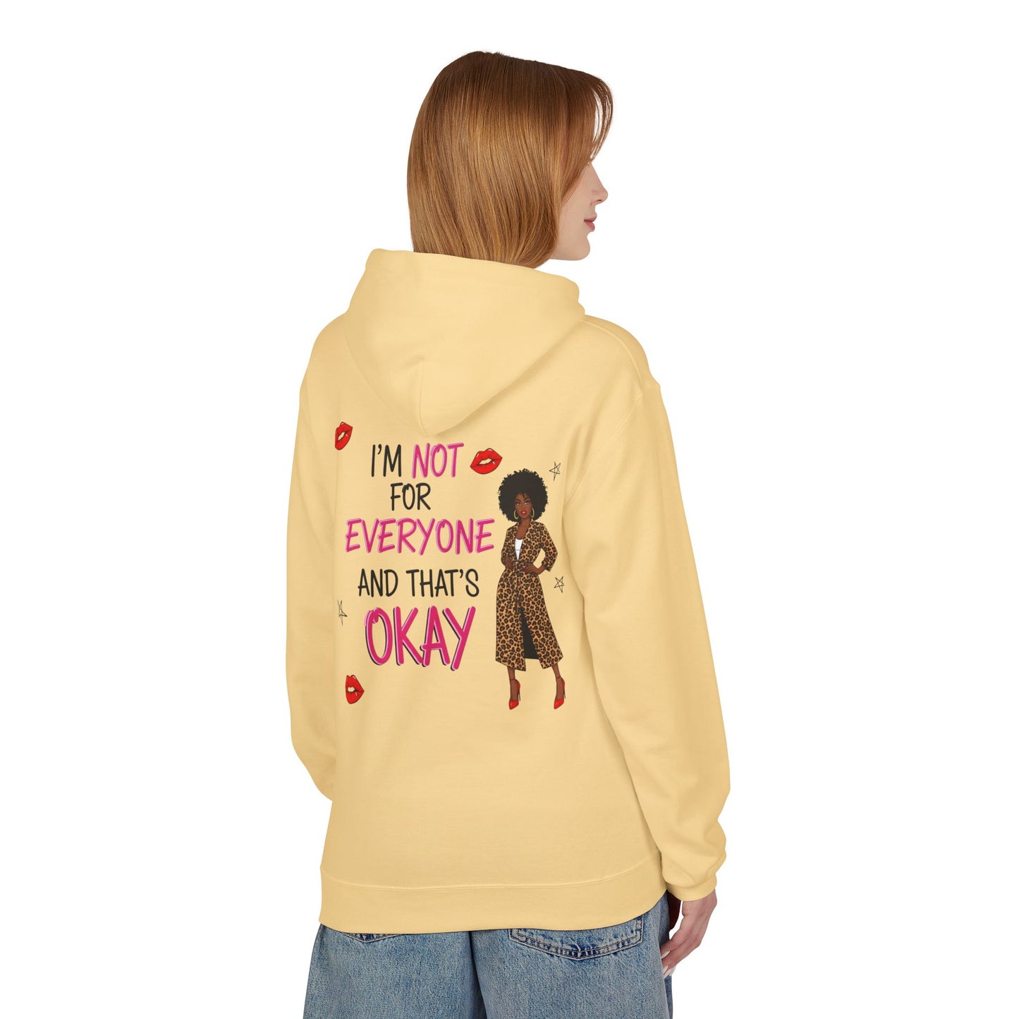 Empowering Quote Fleece Hoodie: Vintage Style, Unisex Graphic Sweatshirt, Casual Gift for Her, Inspirational Fashion, Everyday Comfort