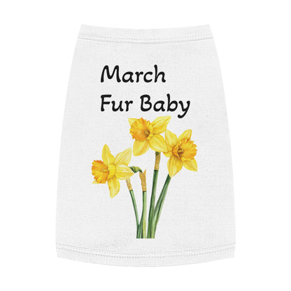 Pet Tank Top, Dog Lover Matching Shirt, Bark February Birth Baby, Graphic Tee, Animal Print Sleeveless, Pet Owner Gift