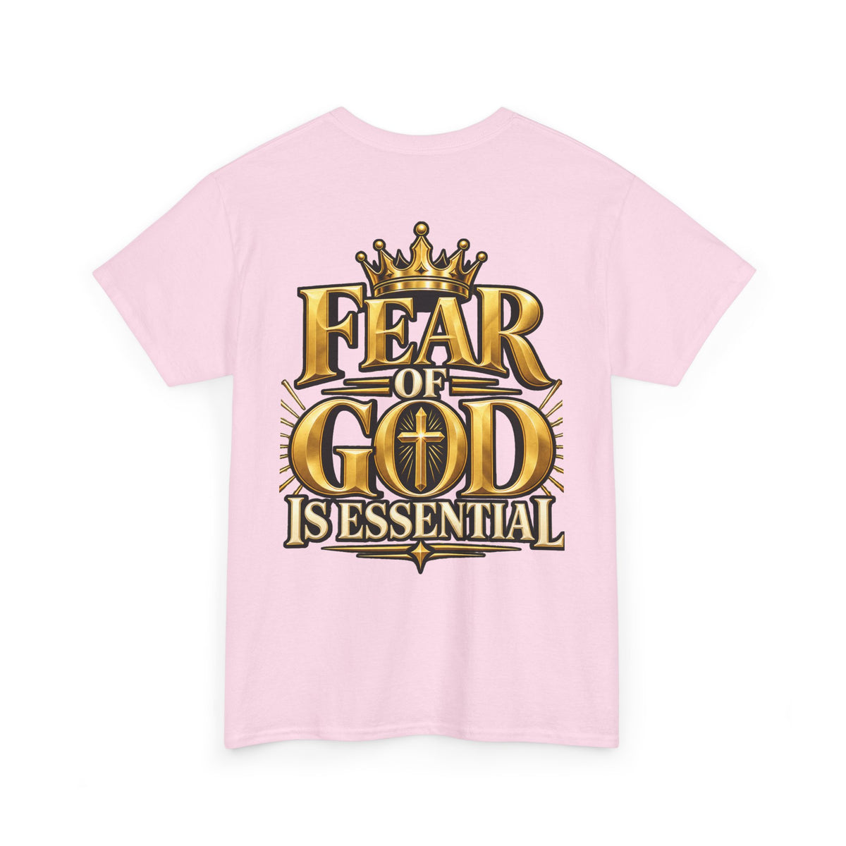 Fear of God crown logo Tee | Religious Christian faith shirt