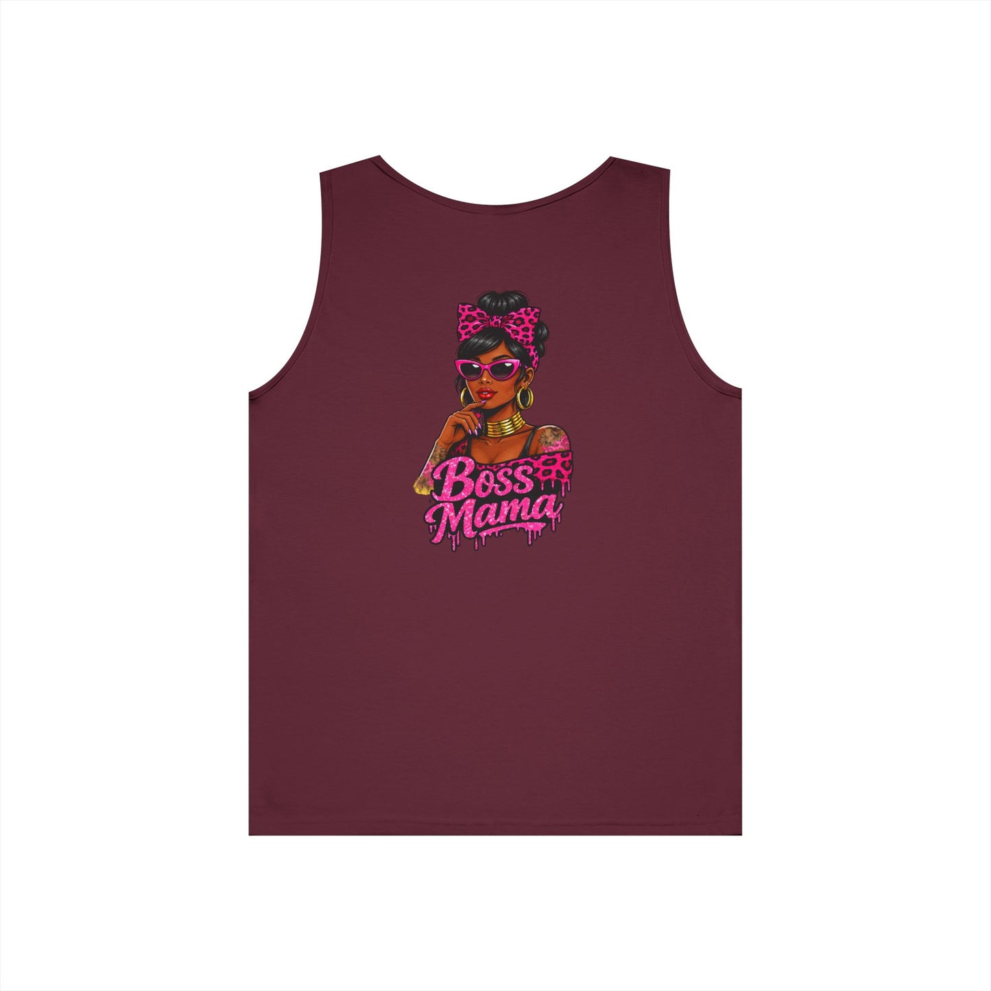 Boss Mama tank top | Personalized name option